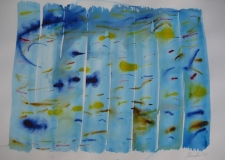 2015, Wasserspiel 1, Aquarell, 42 x 58 cm