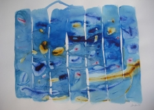 2015, Wasserspiel 4, Aquarell, 42 x 58 cm