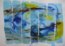 2015, Windspiel 4, Aquarell, 42 x 58 cm